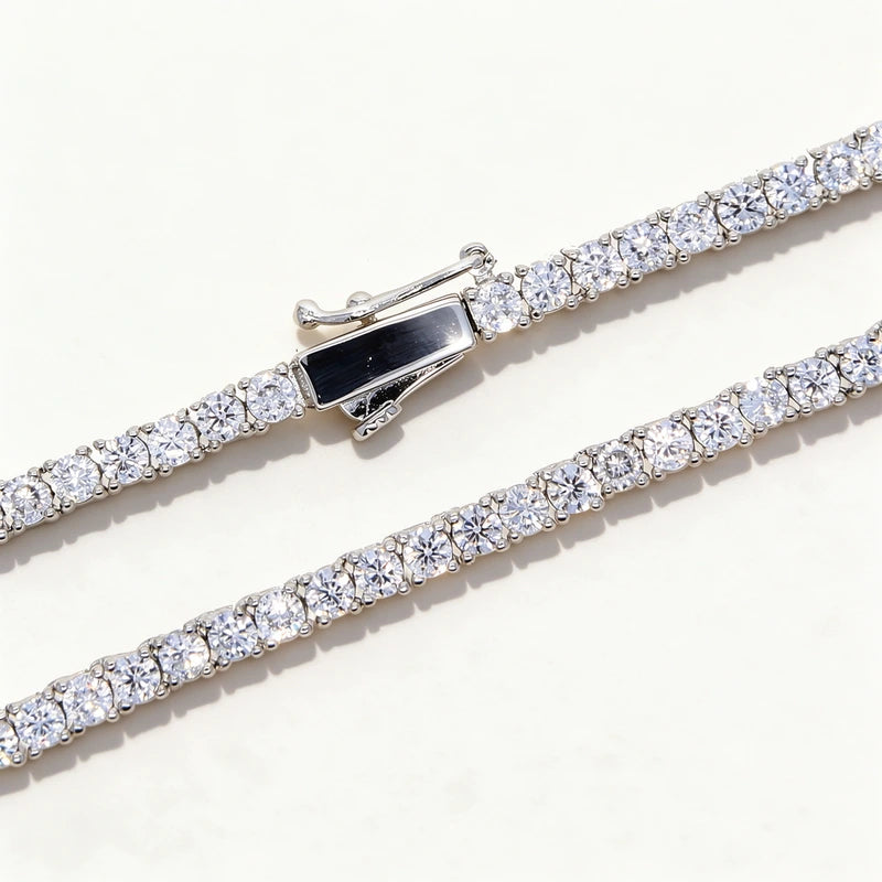 Cubic Zircon Diamond Tennis Chain
