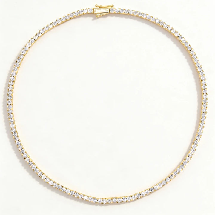 Cubic Zircon Diamond Tennis Chain