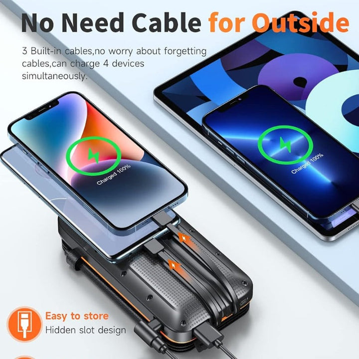 43800mAh Solar phone charger portable power bank 3A super charger