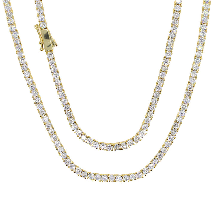 0510-02 3mm Cubic Zirconia Tennis Chain