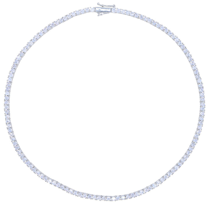 0510-02 3mm Cubic Zirconia Tennis Chain