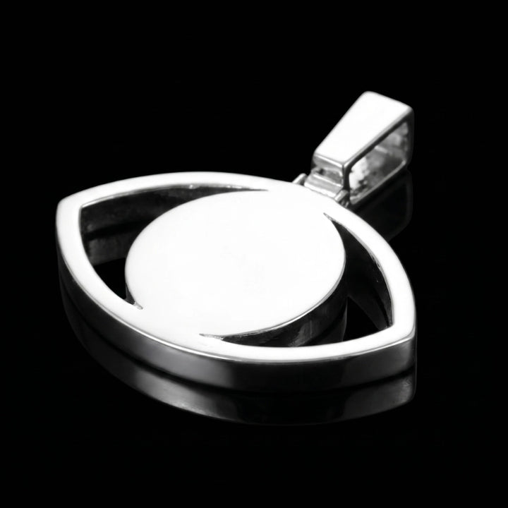 3D Evil Eye Photo Custom Commemorative Pendant - 40mm